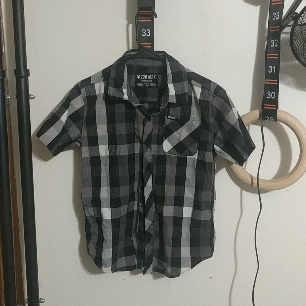 Boys medium zoo York button down